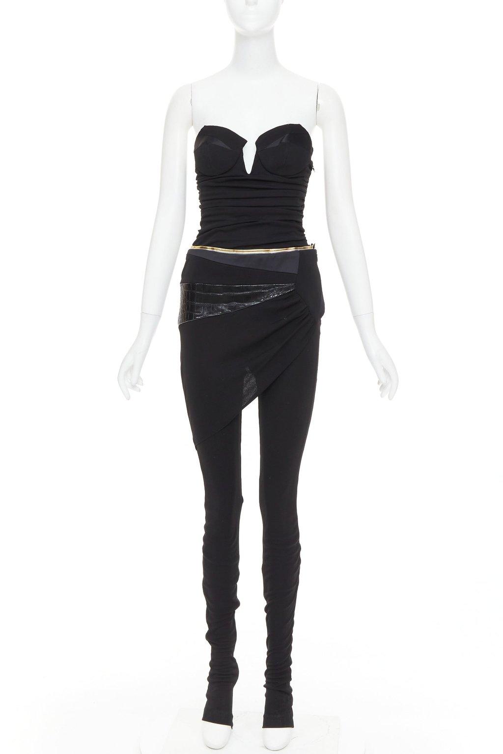 Alexandre Vauthier جمبسوت أسود