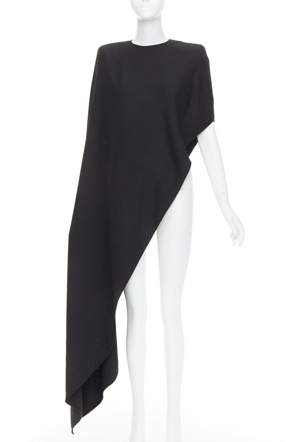 Alexandre Vauthier Black Viscose Top