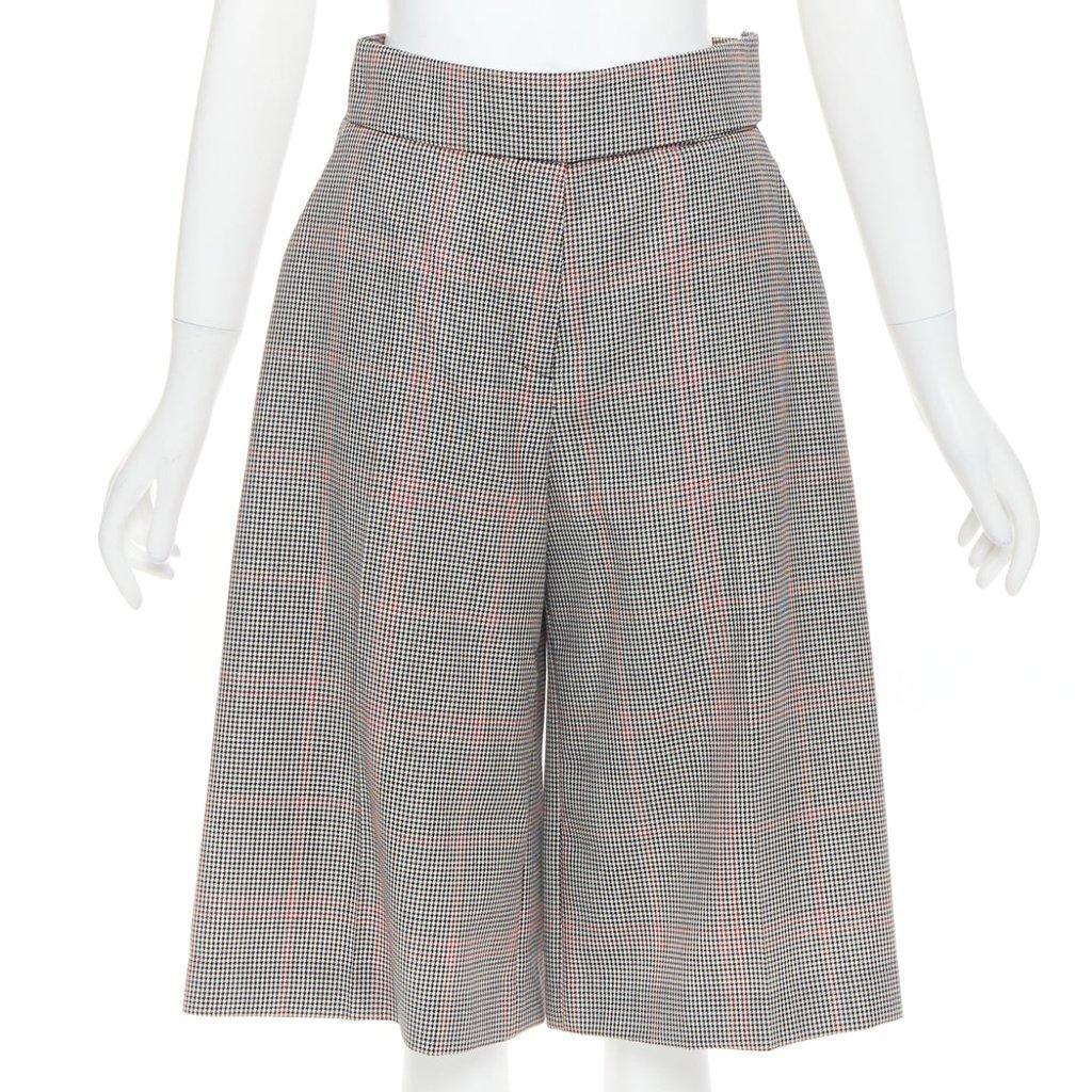 Alexandre Vauthier Grey Wool Shorts