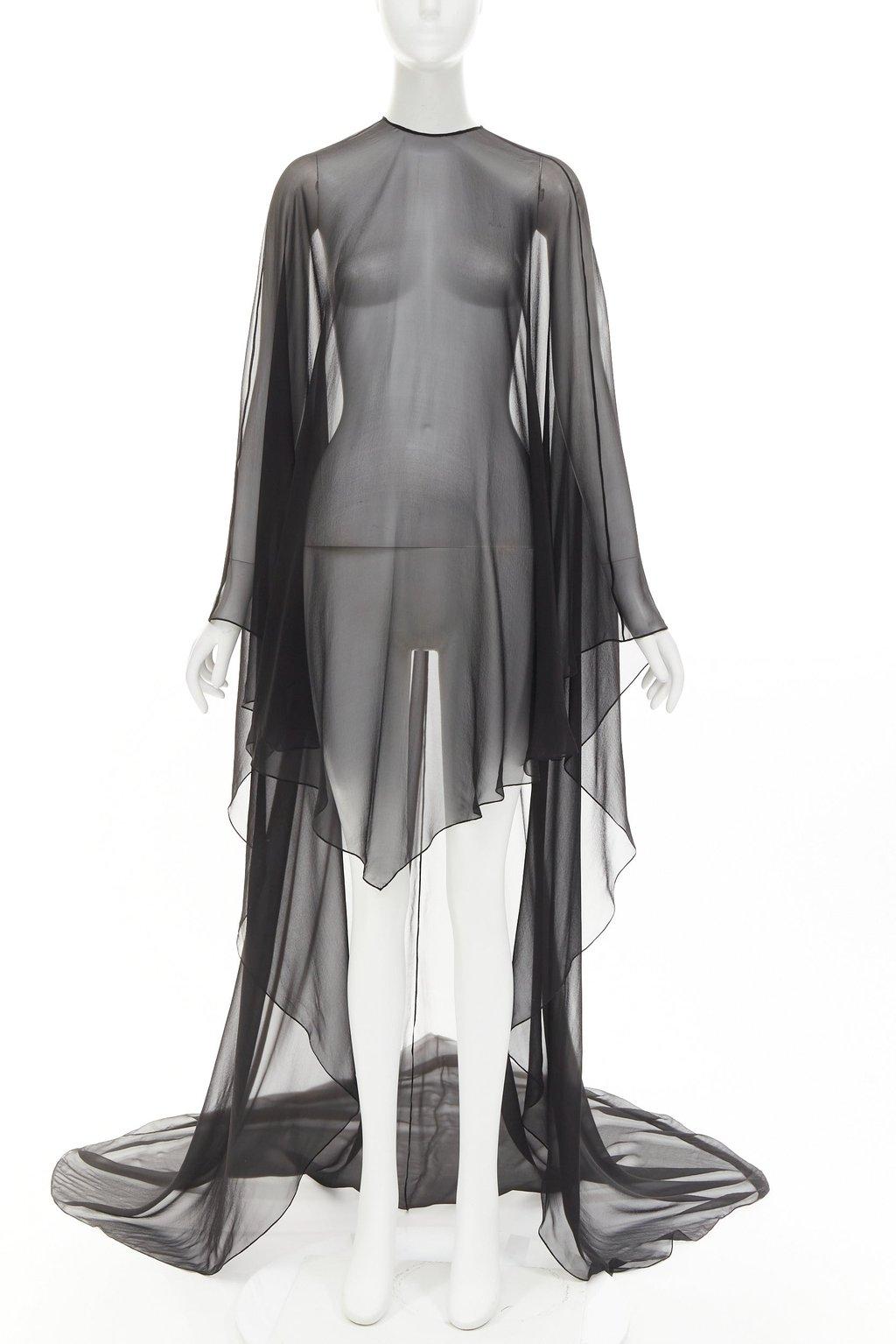 Alexandre Vauthier Black Silk Jacket