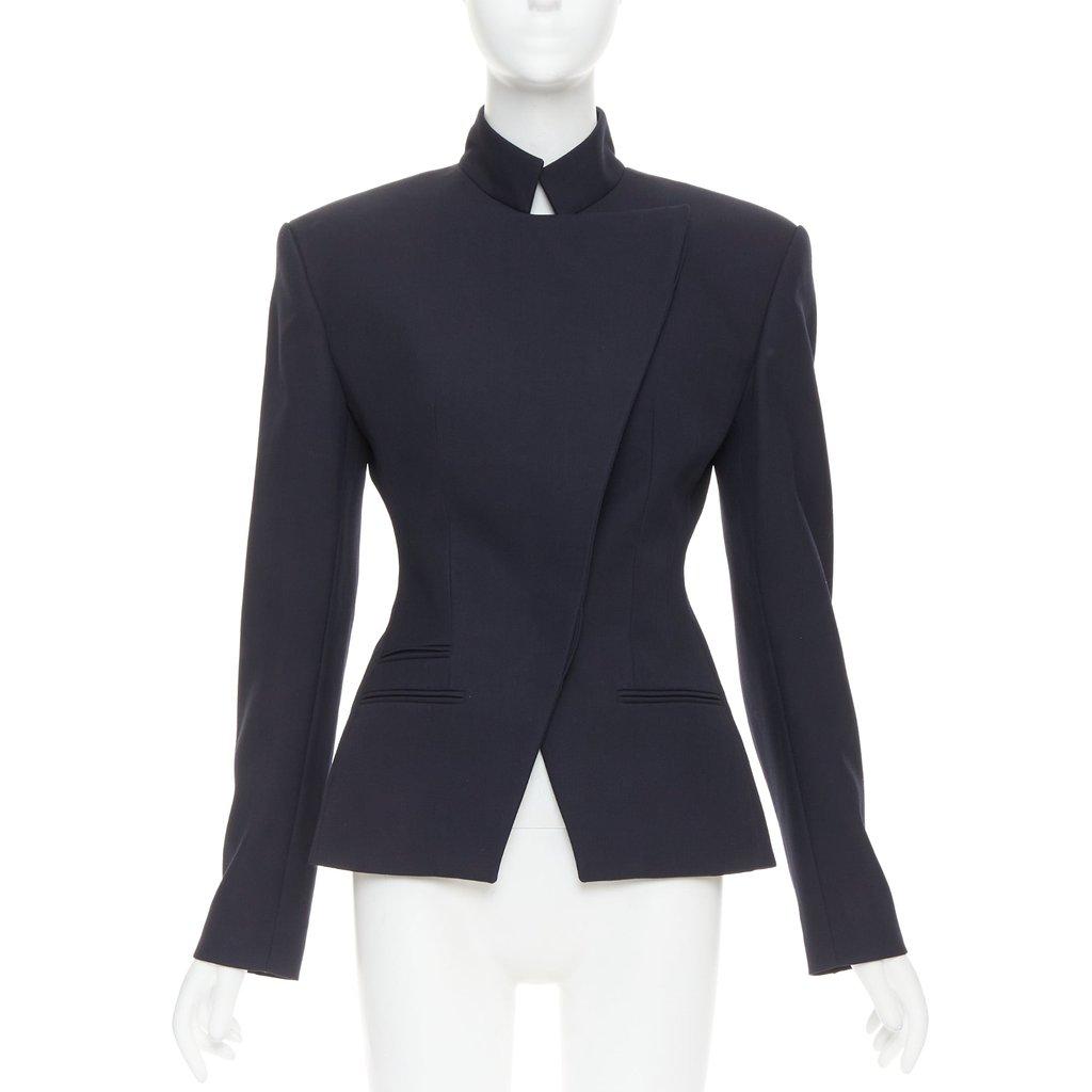 Alexandre Vauthier Navy Wool Jacket