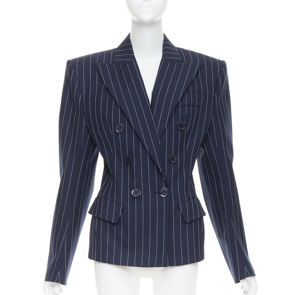 Alexandre Vauthier Navy Wool Jacket