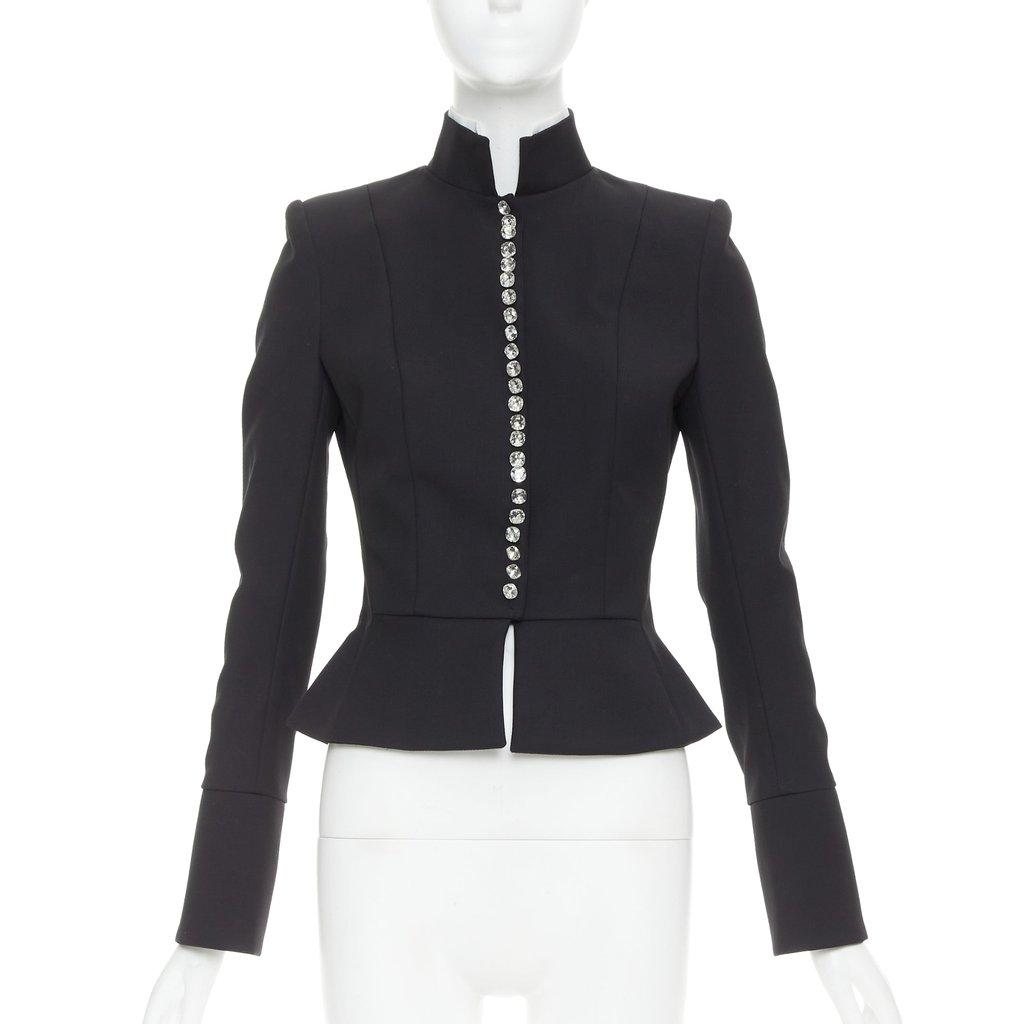 Alexandre Vauthier Black Wool Jacket