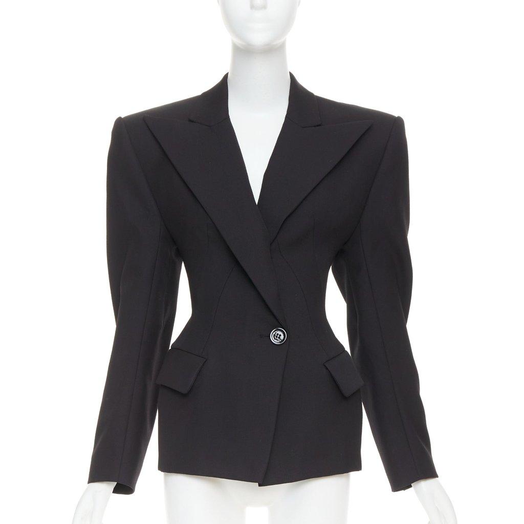 Alexandre Vauthier Black Polyester Jacket