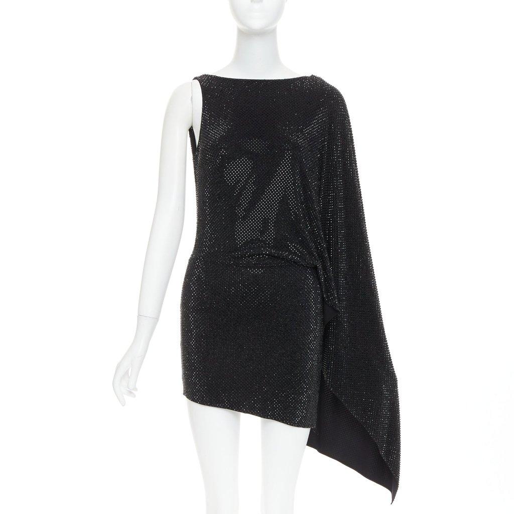 Alexandre Vauthier Black Polyester Dress