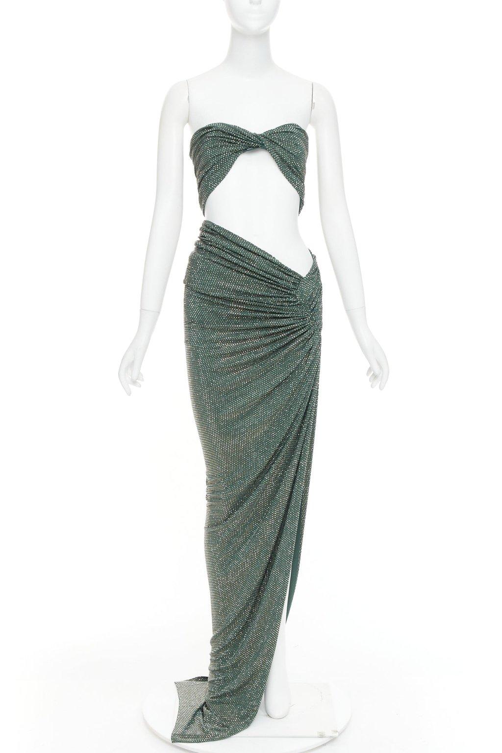 Alexandre Vauthier Green Dress