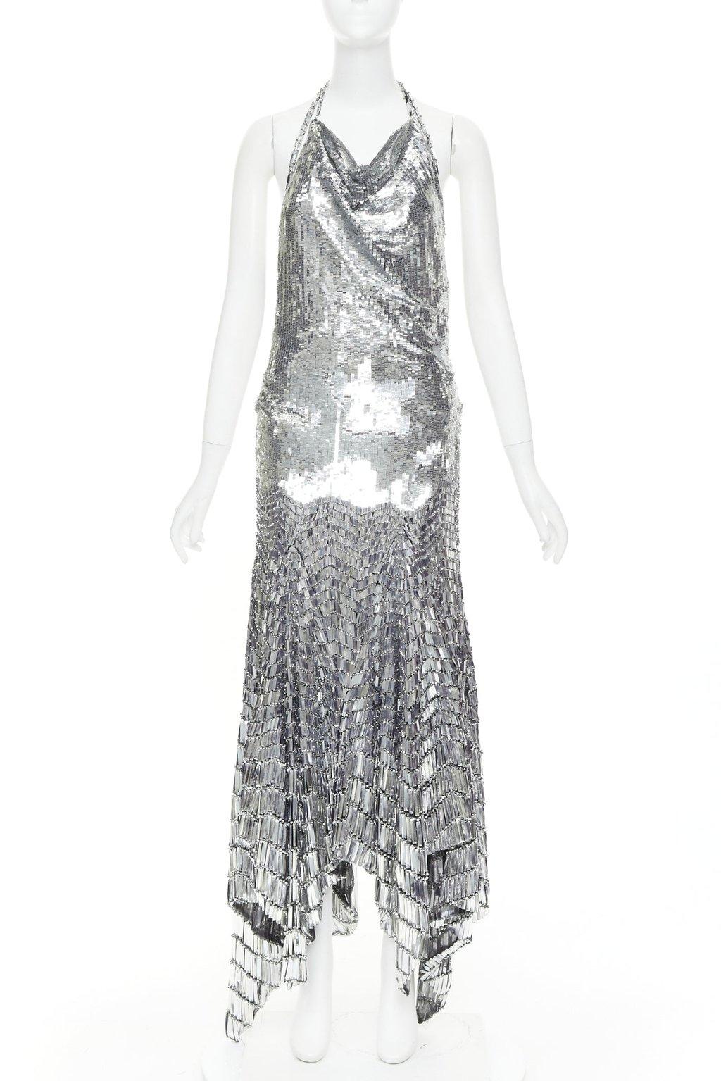 Alexandre Vauthier Silver Dress