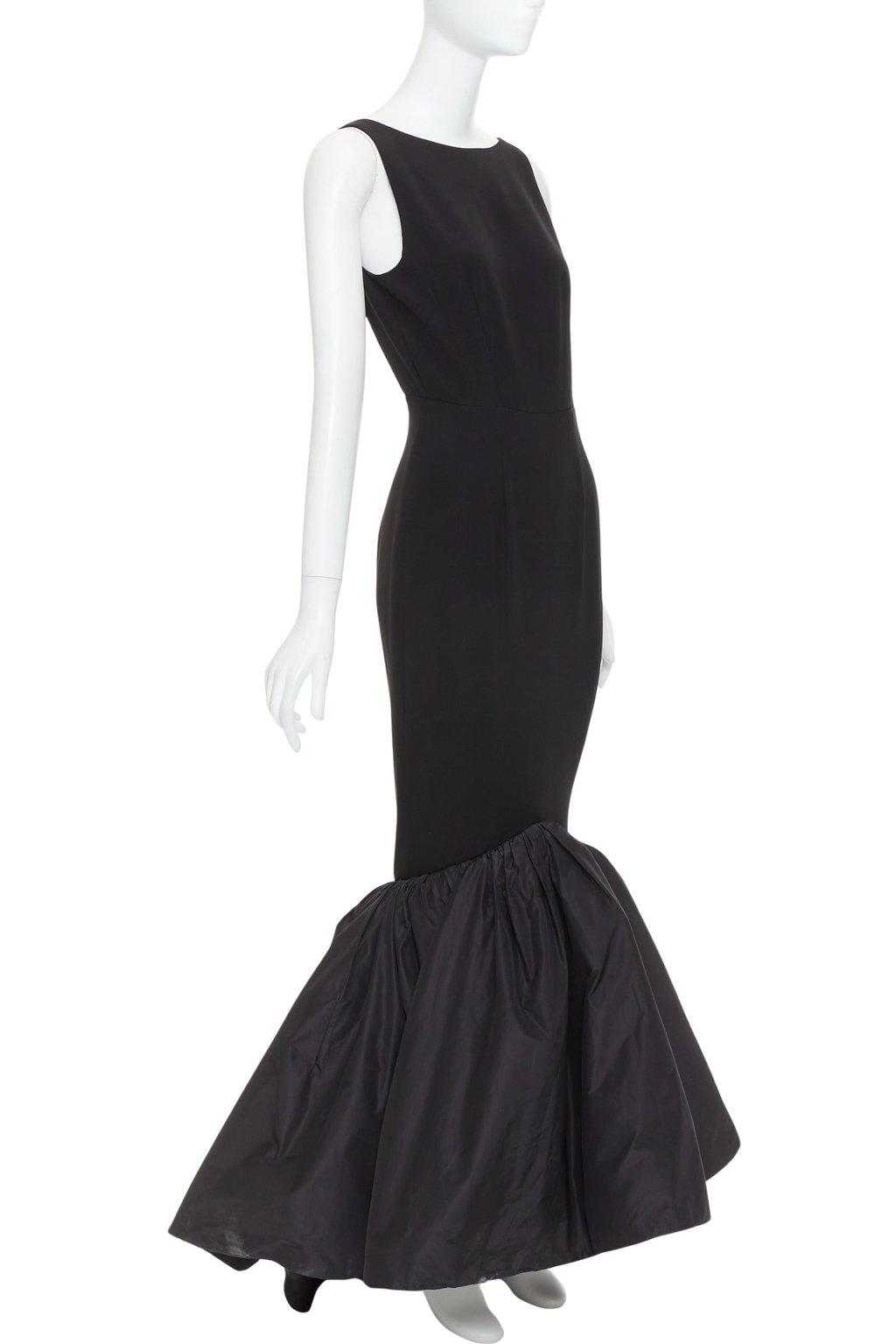 Alexandre Vauthier Black Viscose Dress