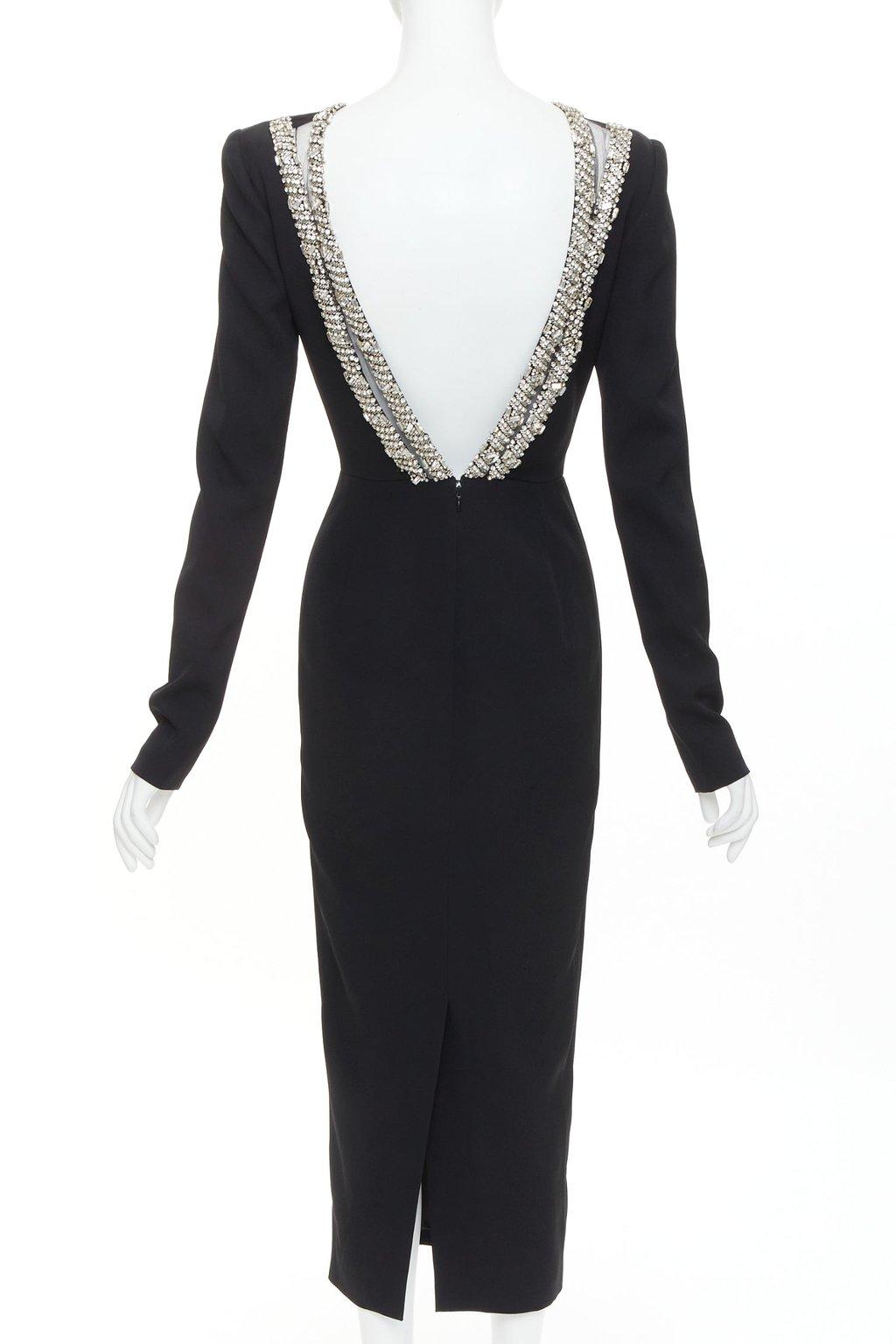 Alexandre Vauthier Black Dress