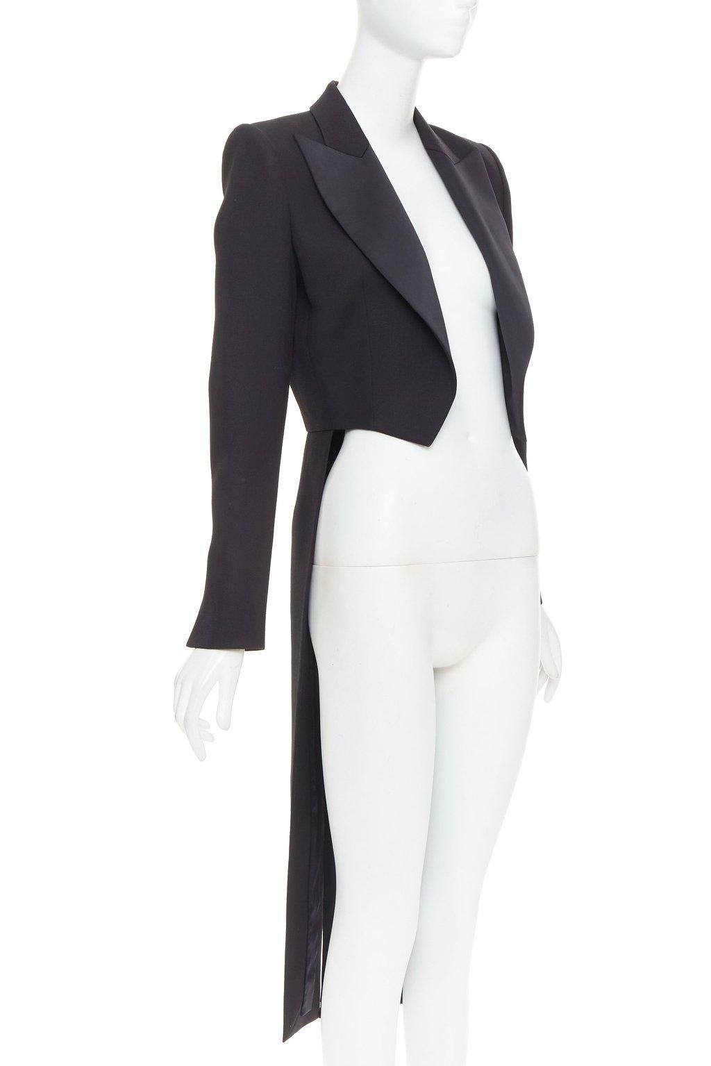 Alexandre Vauthier Black Wool Jacket
