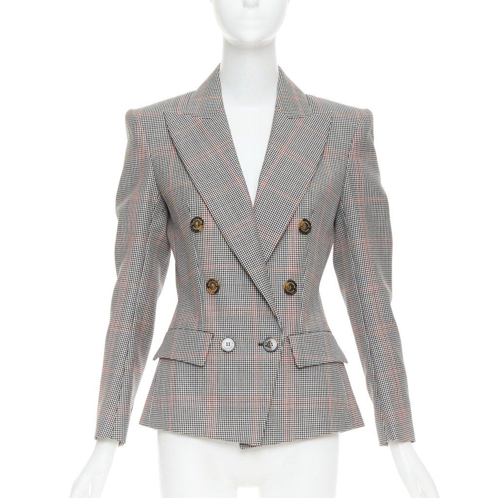 Alexandre Vauthier Grey Wool Jacket