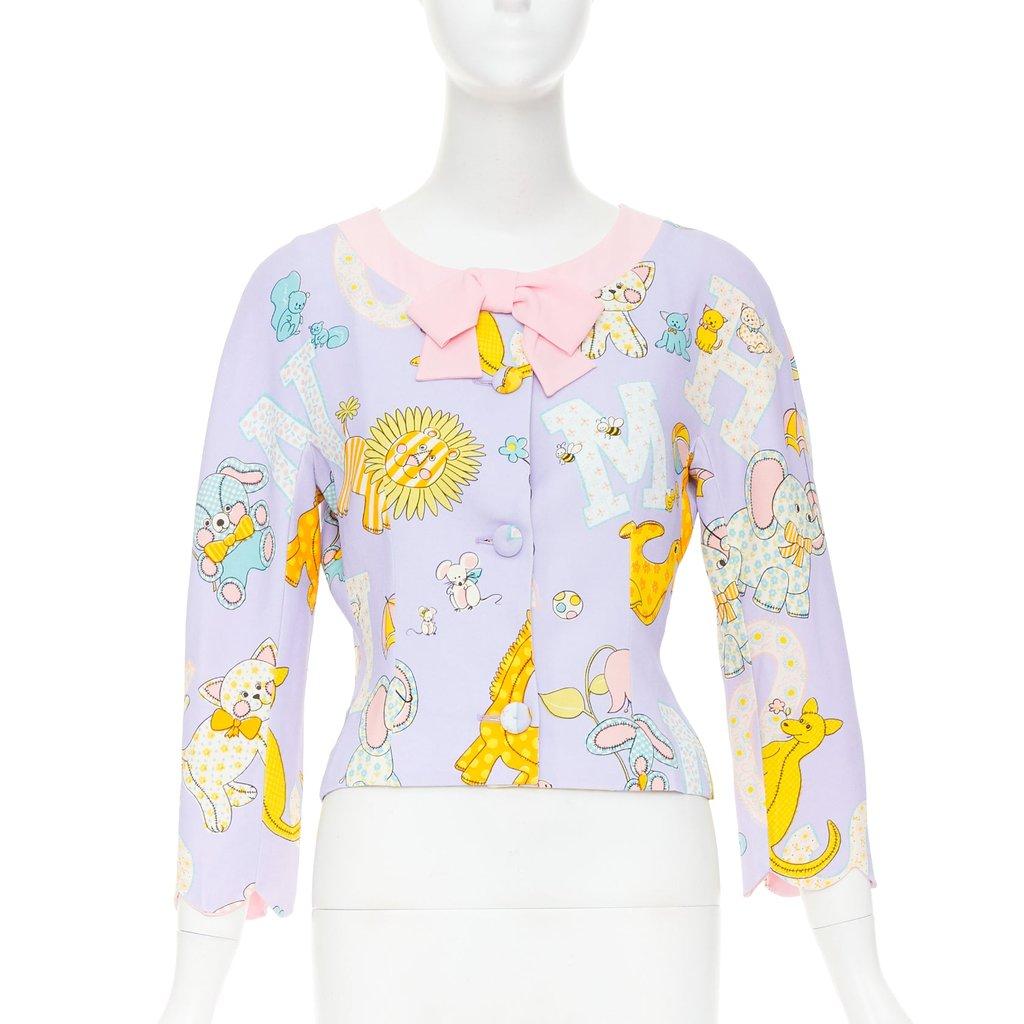 Moschino Purple Jacket