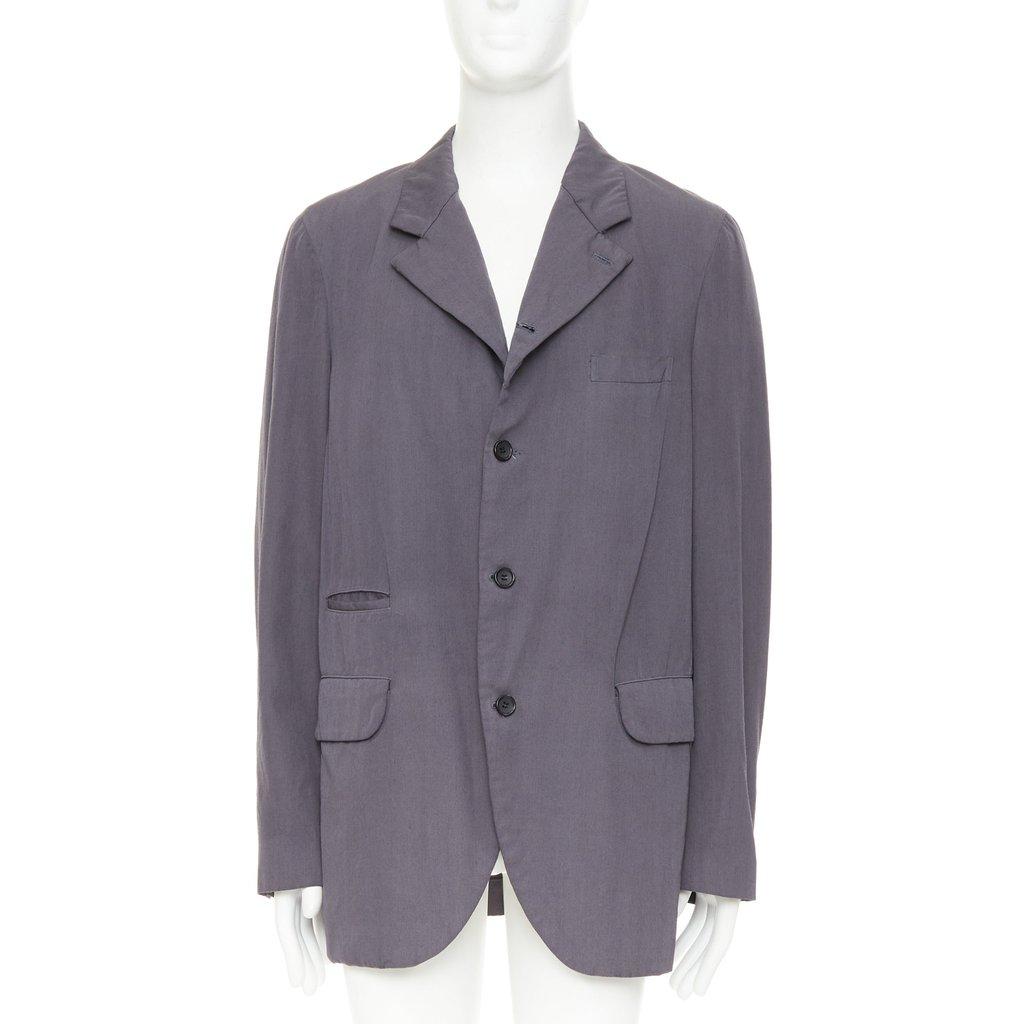 Comme Des Garcons Grey Wool Jacket