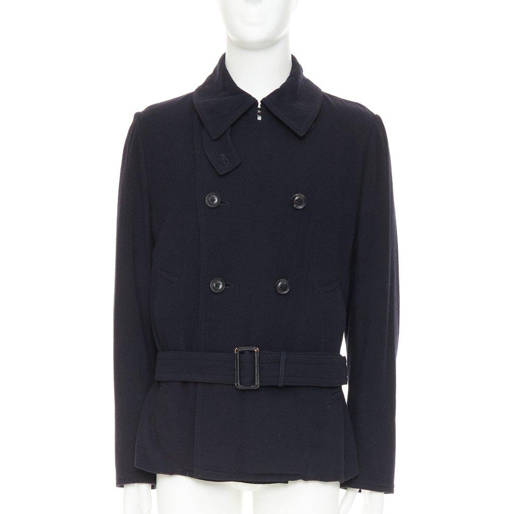 Yohji Yamamoto Black Wool Jacket