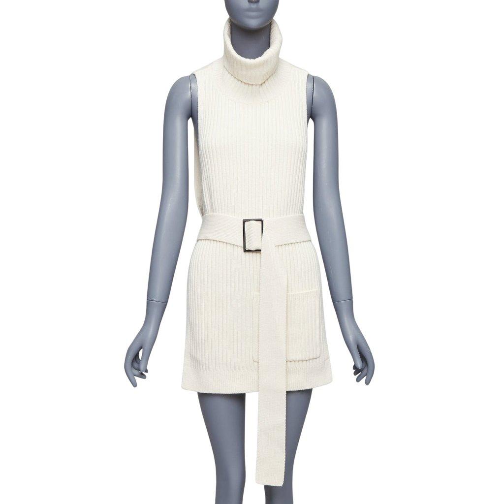 Tibi Ribbed Funnel Vest