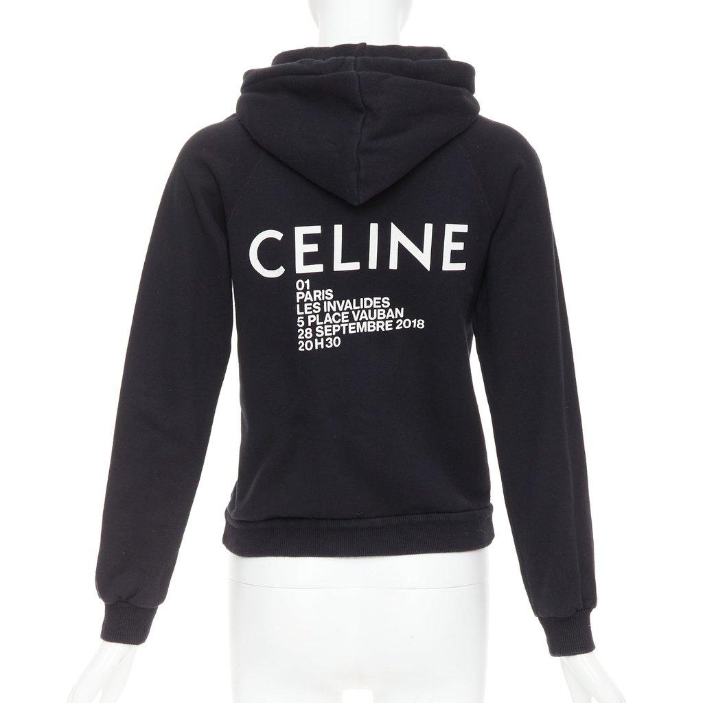 Celine Black Cotton Knitwear