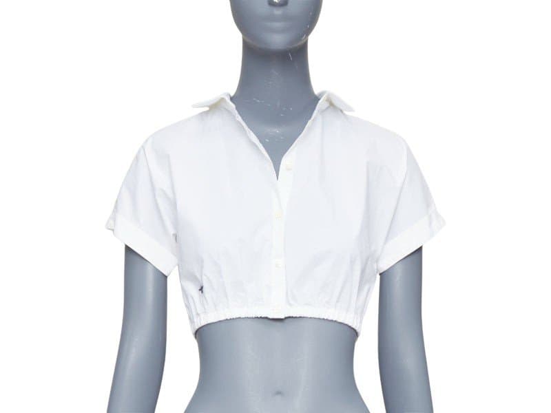 Dior White Cotton Top