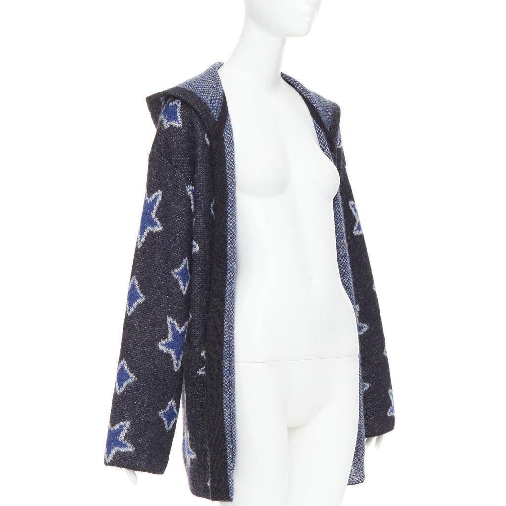 Saint Laurent Blue Wool Knitwear
