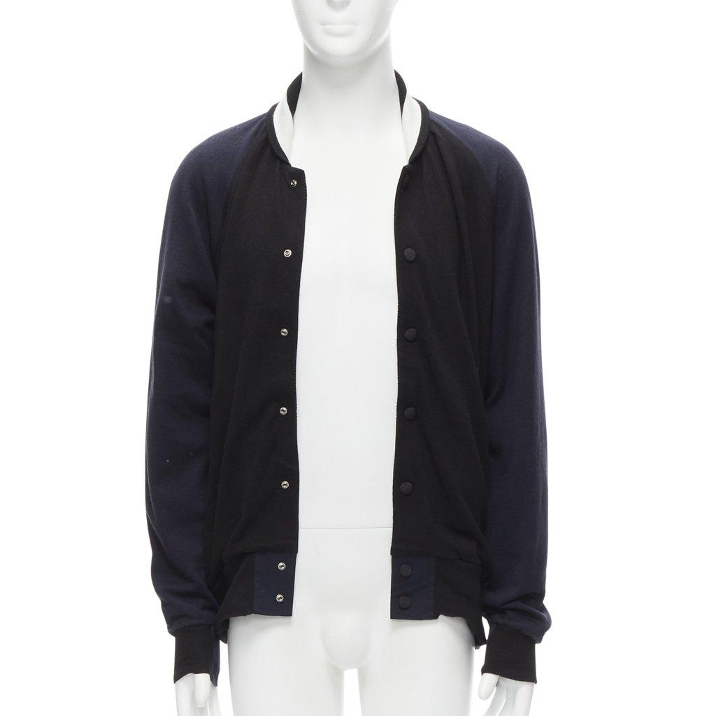Sacai جاكيت بومبر كحلي