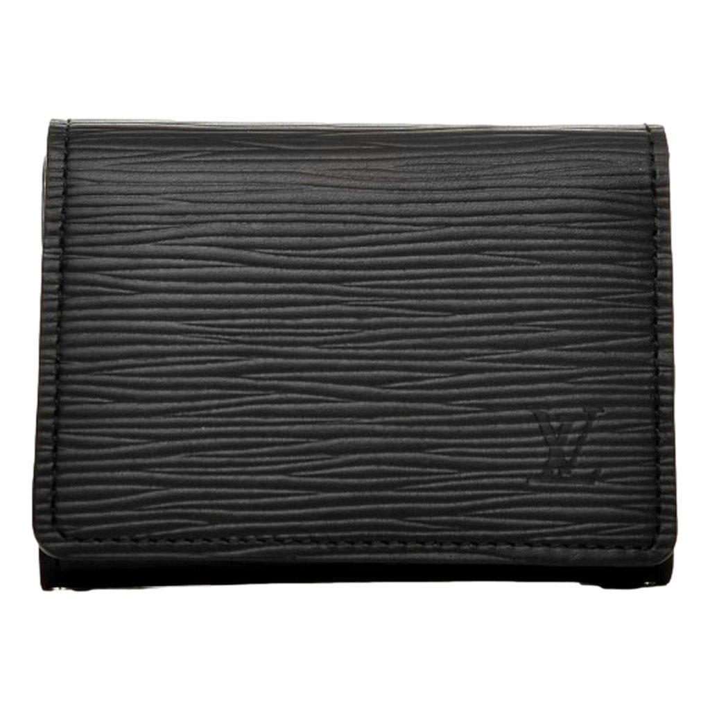 Louis Vuitton Louis Vuitton Envelope Carte de Visite Black Epi Leather