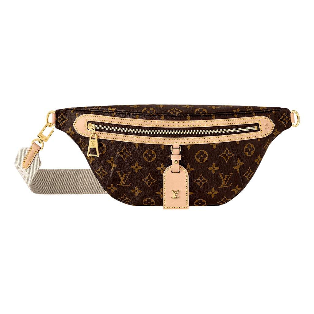 Louis Vuitton Louis Vuitton High Rise Bumbag Classic Monogram Leather Trim
