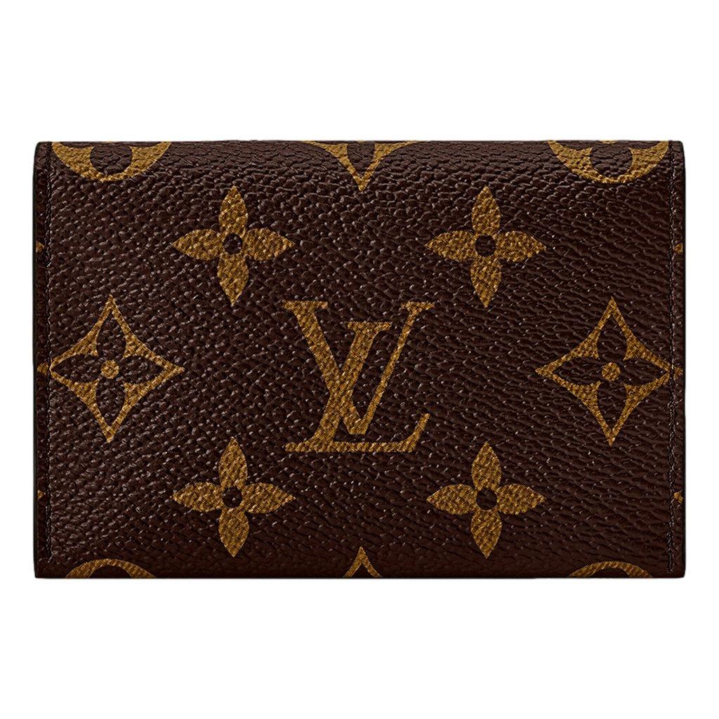 Louis Vuitton Louis Vuitton Monogram Slim Card Holder Wallet Blue and Silver