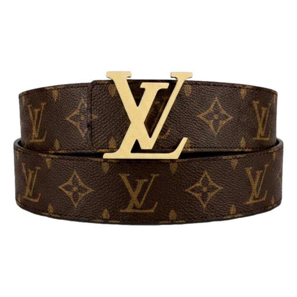 Louis Vuitton Louis Vuitton Initiales Reversible Monogram Canvas Belt 80/32