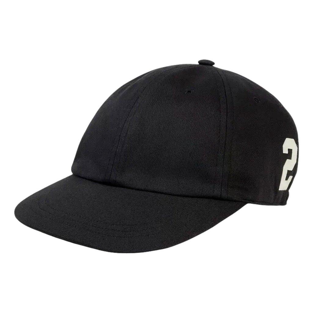Gucci Gucci 25 Logo Cotton Baseball Cap in Black Medium