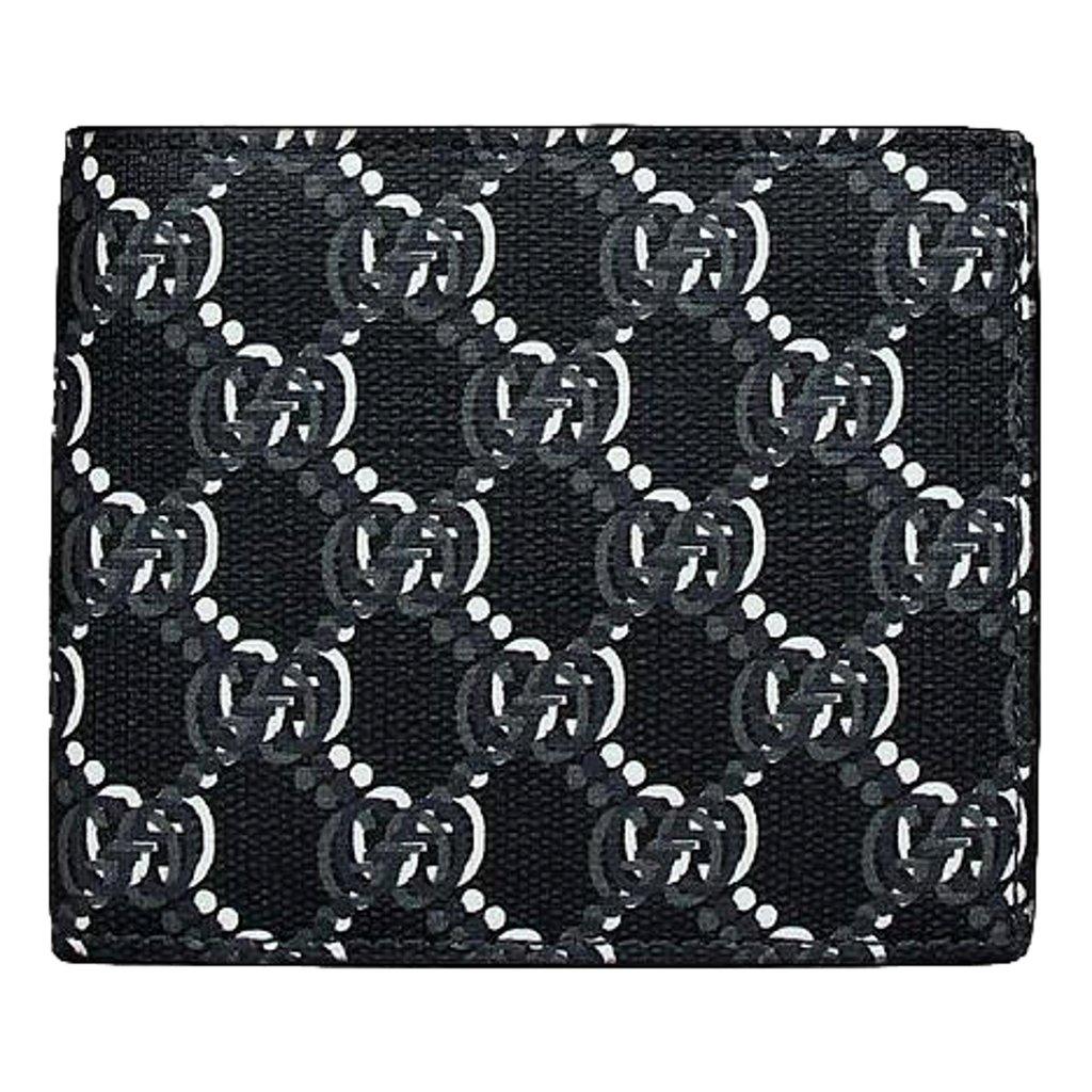 Gucci Gucci GG Shadow Black White Bifold Wallet