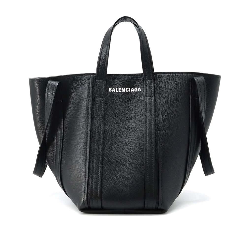 Balenciaga حقيبة حمل صغيرة للاستخدام اليومي من الجلد الأسود