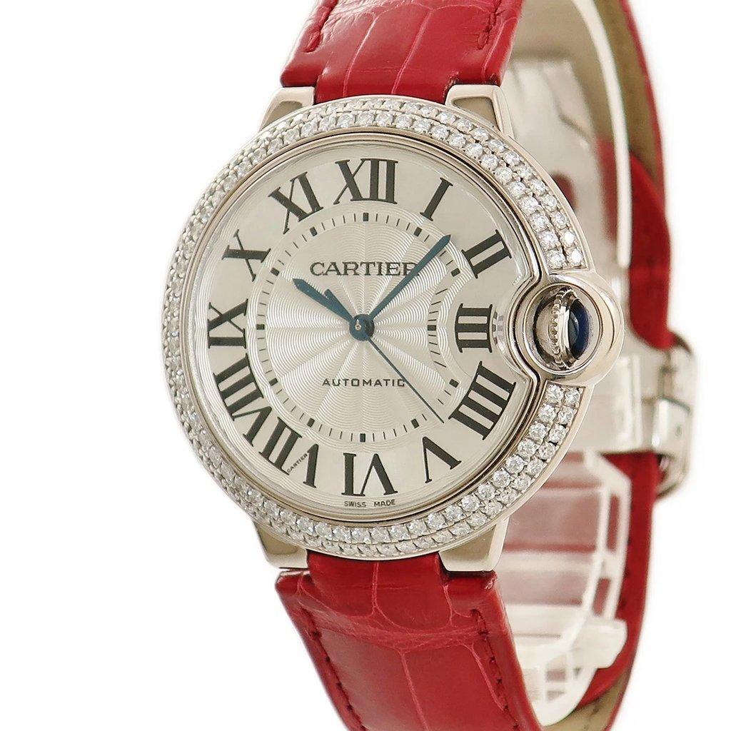 Cartier بالون بلو WE900651 مطلي بالروديوم