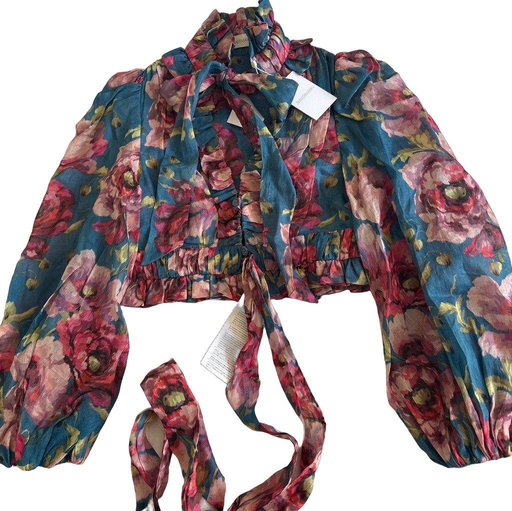 Zimmermann Floral blouse