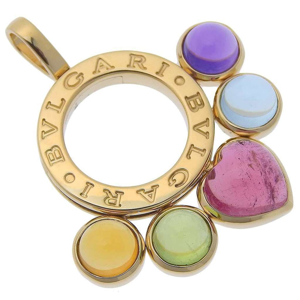 Bvlgari قلادة أليغرا المستديرة