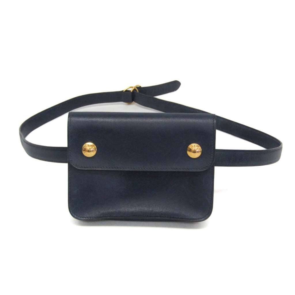 Hermès Pochette Green Belt Bag