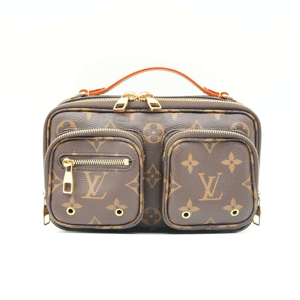 Louis Vuitton Utility Monogram Canvas Crossbody Shoulder Handbag M80446