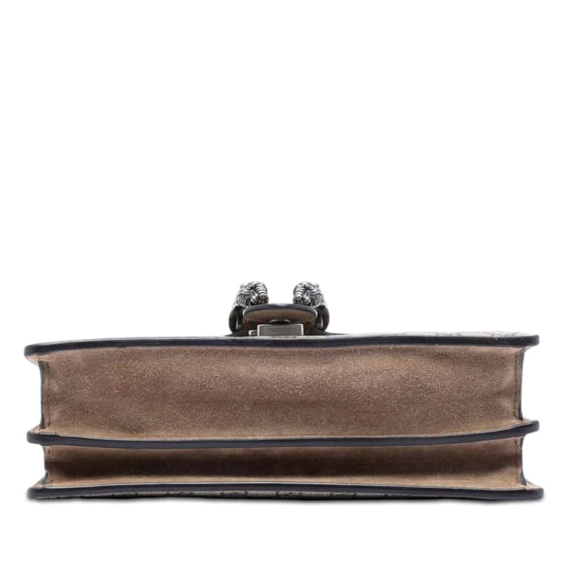 Gucci Medium GG Supreme Dionysus Shoulder Bag Beige Very good condition - Inside View