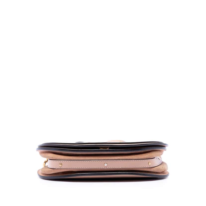 Chloé Medium Leather Nile Bracelet Satchel Pink Leather Very good condition - Inside View