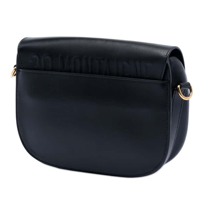 Dior Medium Leather Bobby Crossbody Black Leather Good condition - Back View