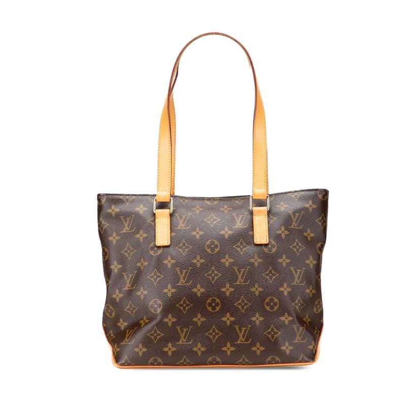 Louis Vuitton Monogram Cabas Piano Brown Canvas Good condition - Front View
