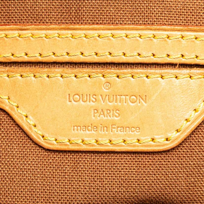 Louis Vuitton Monogram Cabas Piano Brown Canvas Good condition - Box View