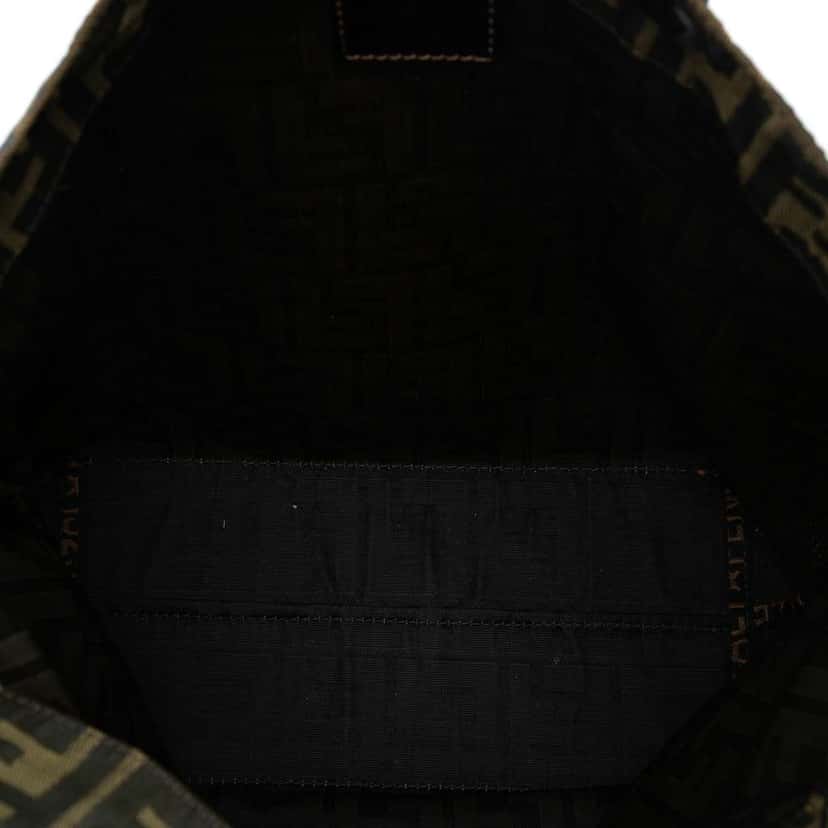 Fendi Zucca Canvas Tote Brown Canvas Very good condition - Model View