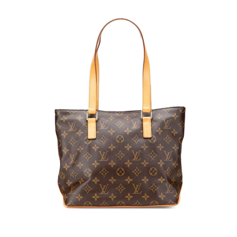 Louis Vuitton Monogram Cabas Piano Brown Canvas Good condition - Front View
