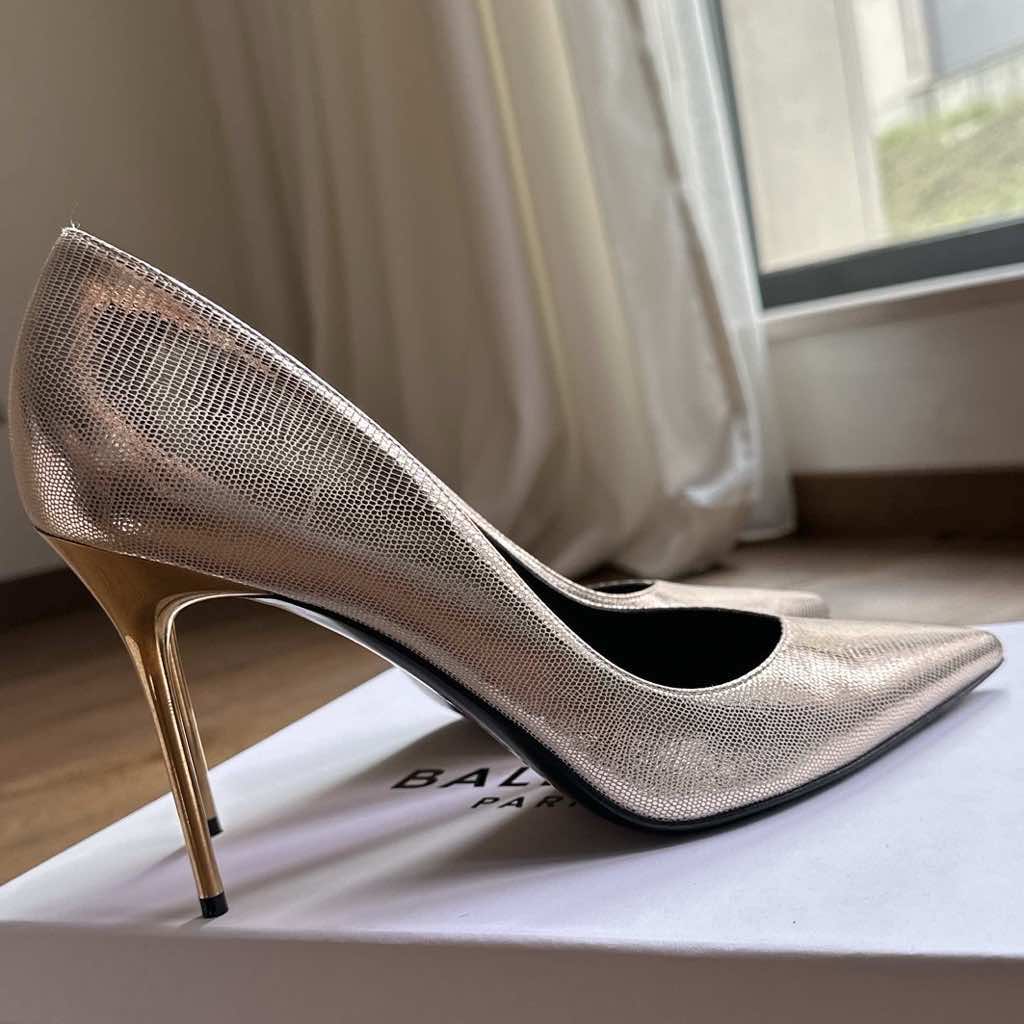 Balmain Lamb Leather PUMPS - Image 6