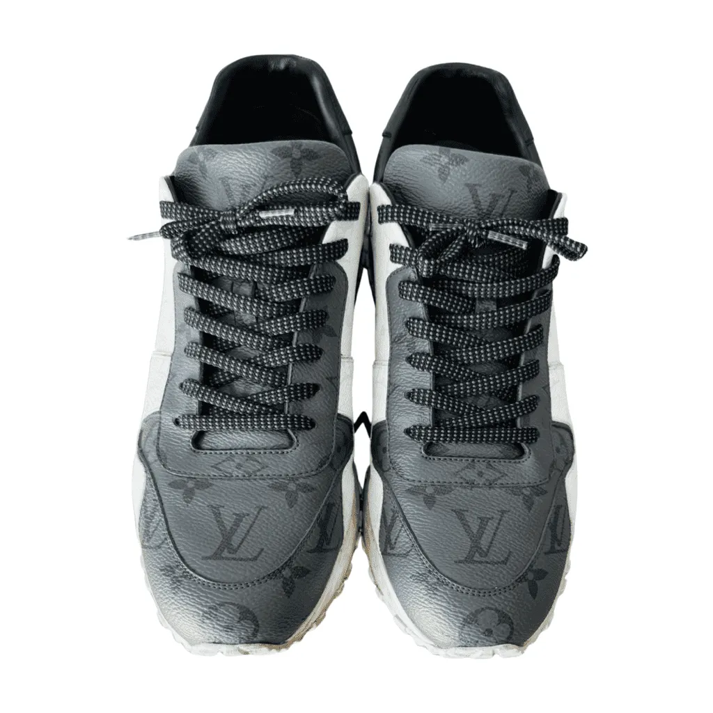 Louis Vuitton Grey White Monogram Classic Grey Canvas Very good - Front View