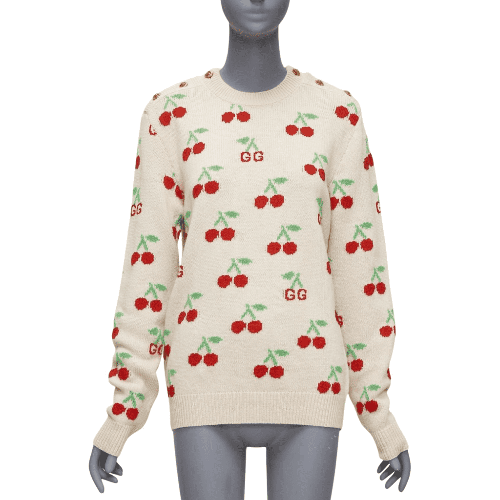 Gucci GG Cherries Sweater