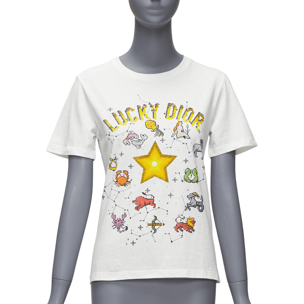 Dior Zodiac Pixel Tee