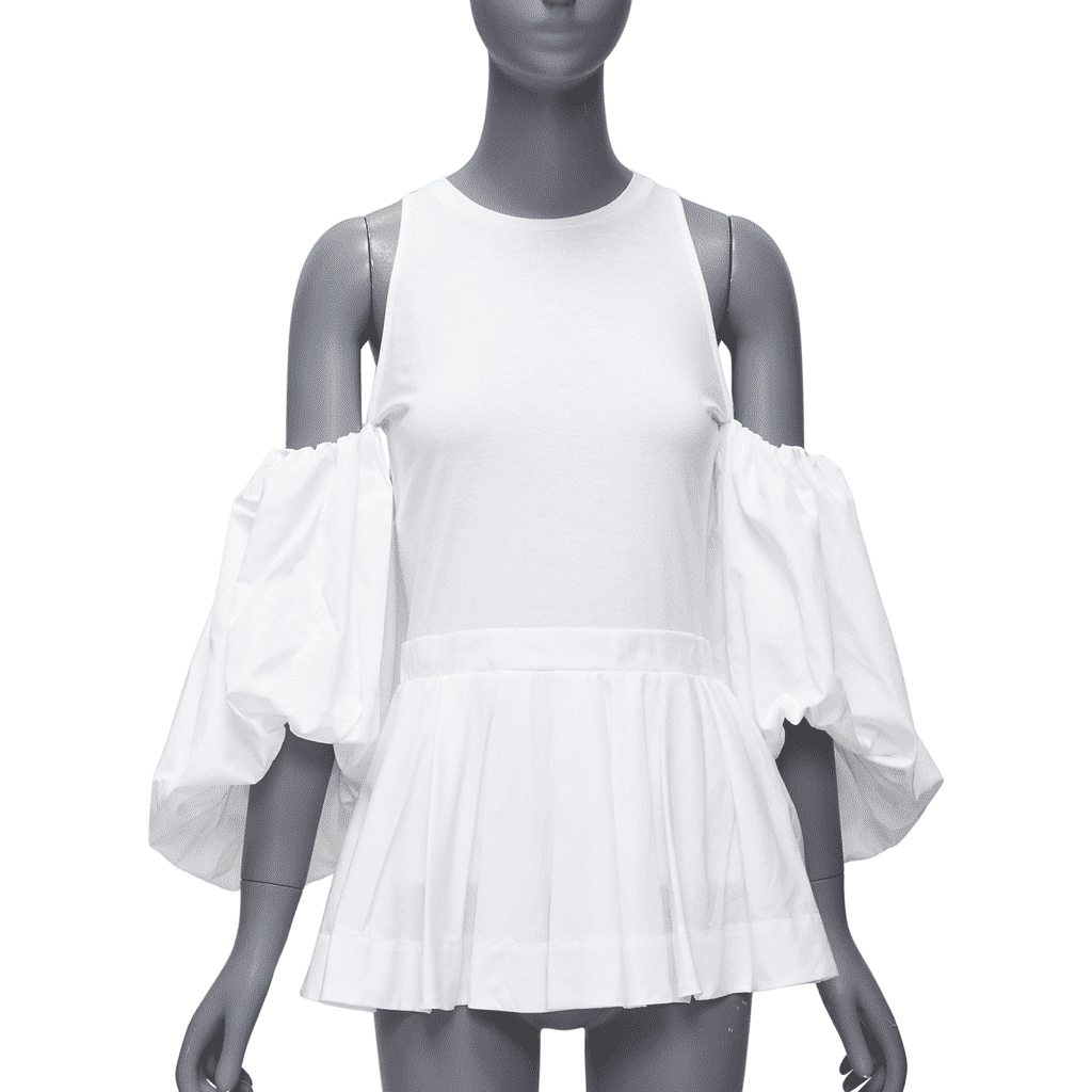 Alexander Mcqueen Cold Shoulder Shirt