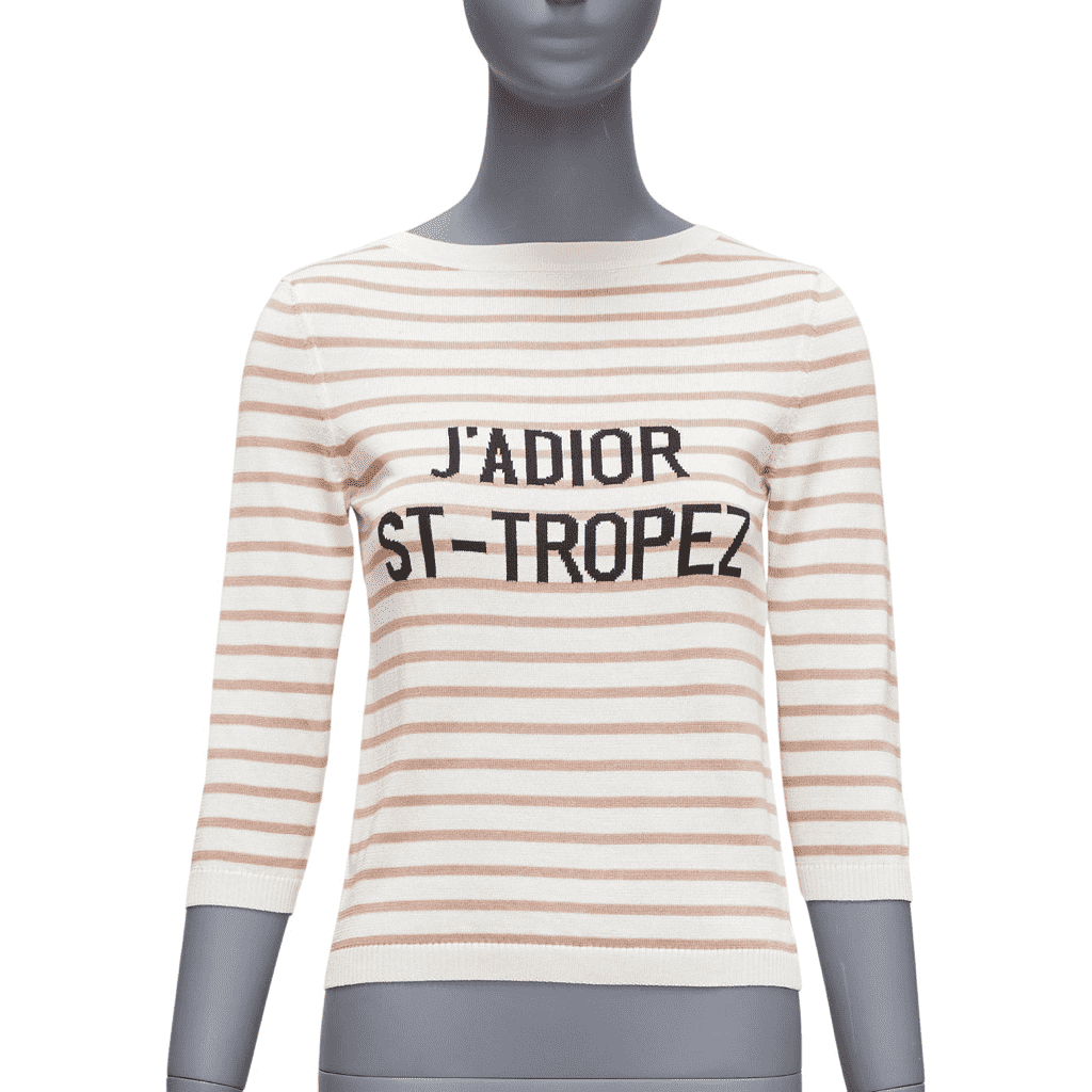 Dior St Tropez Stripe Sweater