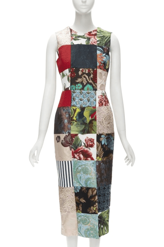 Dolce & Gabbana Patchwork Midi