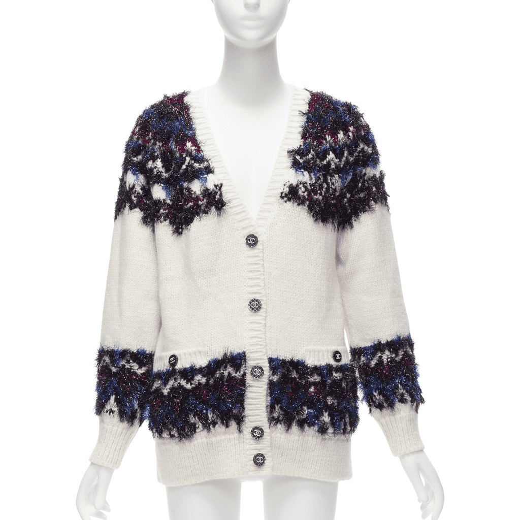 Chanel Fluffy CC Cardigan